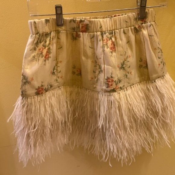 NWT Risha Mini Skirt, Golden Fog - S - Picture 7 of 8